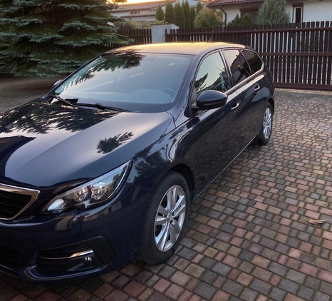 Peugeot 308 cena 54900 przebieg: 61000, rok produkcji 2019 z Łódź małe 781